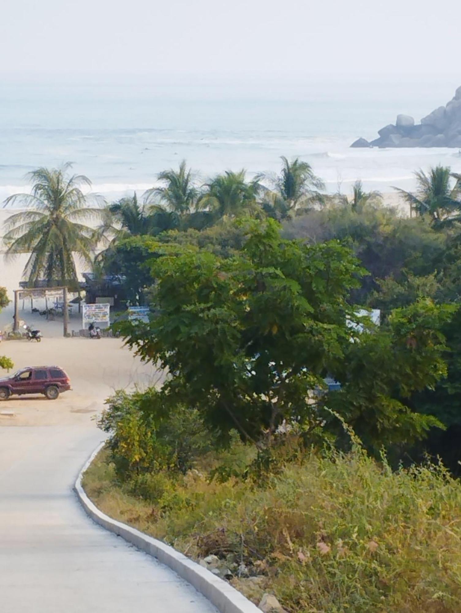 Cabanas Jaysur Barra de la Cruz Exteriör bild